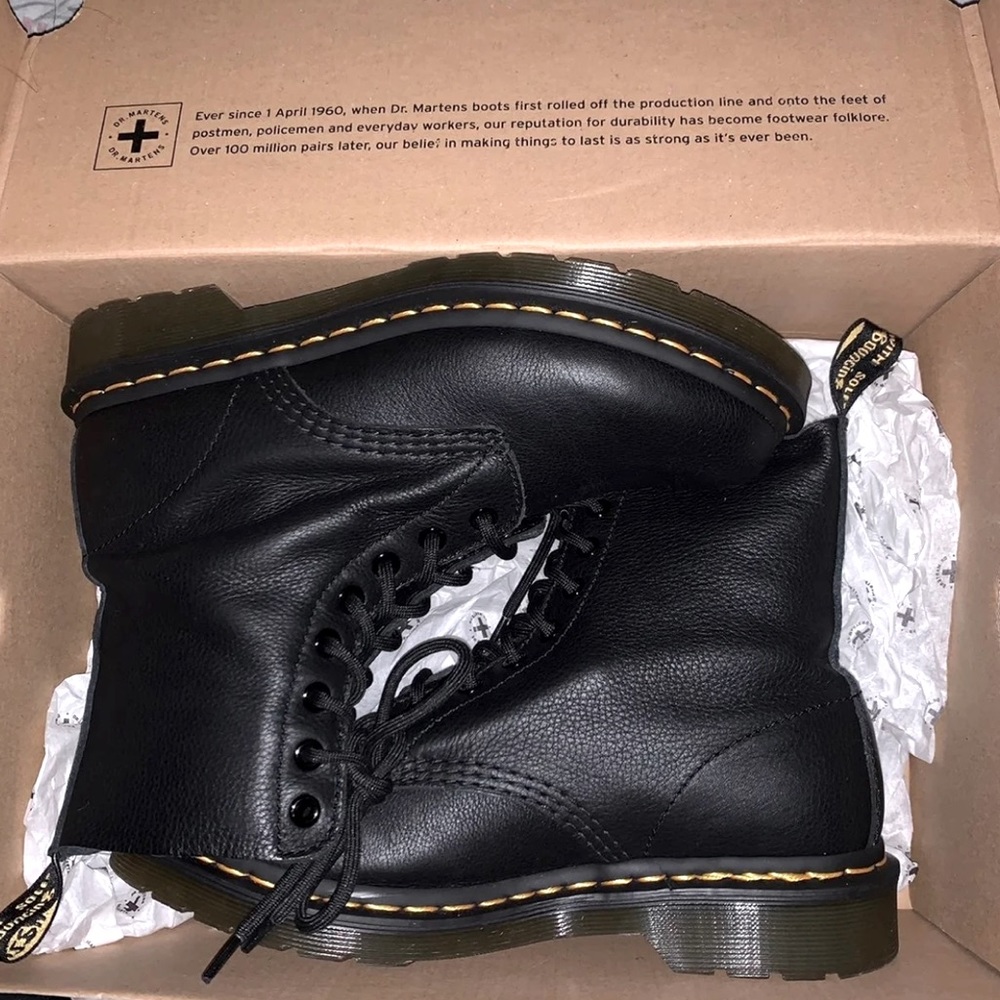 Dr. Martens Black Lace Up Boots
